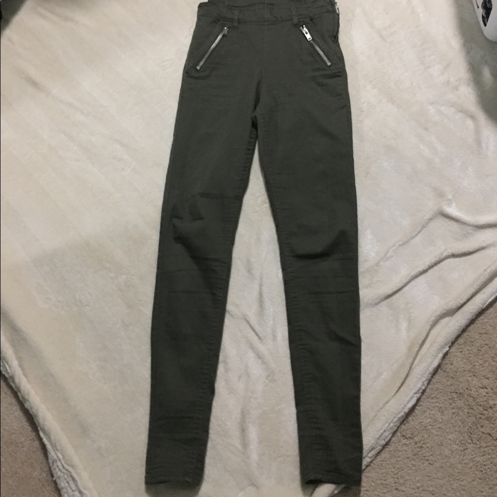 Olive Green Overalls!!